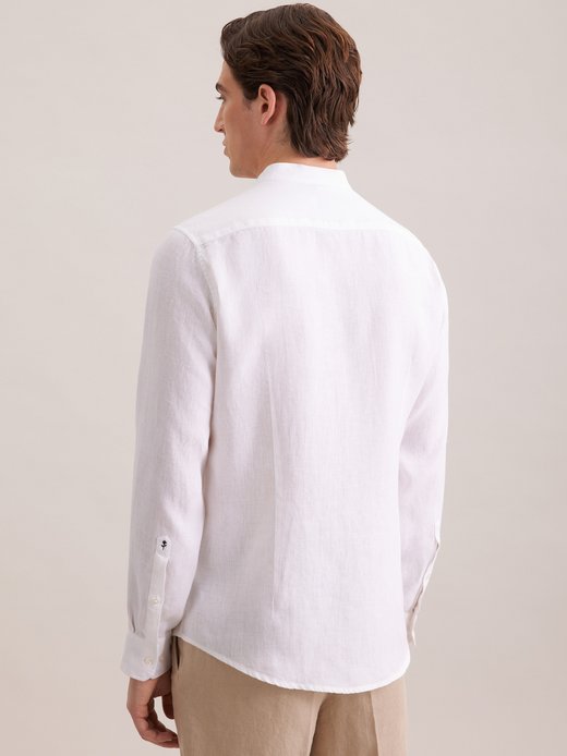 Herren Leinenhemd - Slim Fit