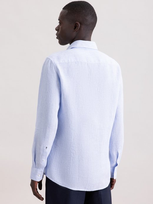 Herren Leinenhemd - Slim Fit