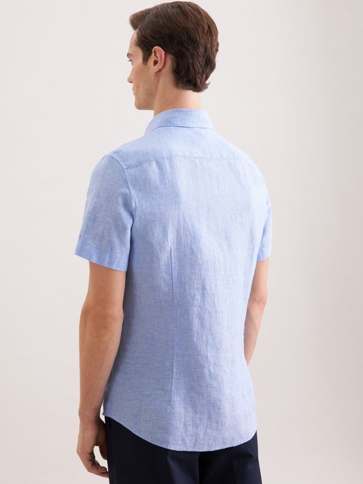 Herren Leinenhemd - Slim Fit