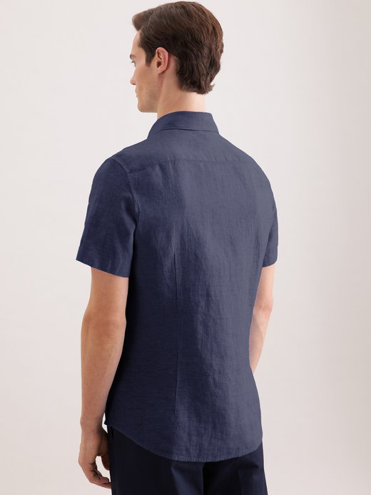 Herren Leinenhemd - Slim Fit