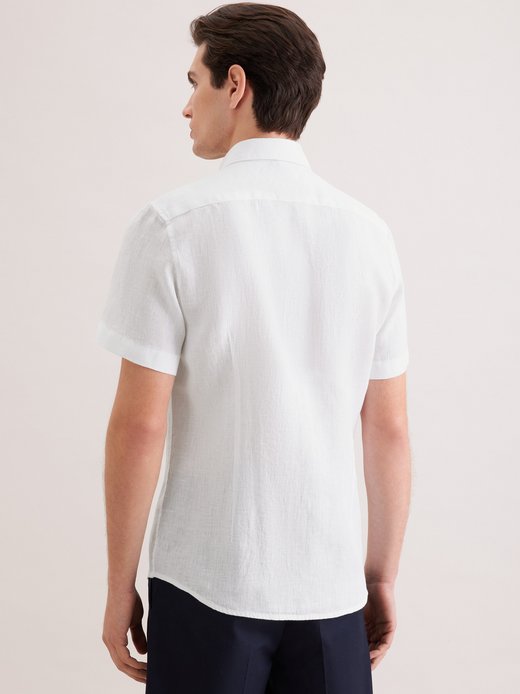 Herren Leinenhemd - Slim Fit