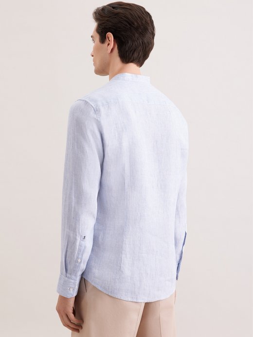 Herren Leinenhemd - Slim Fit