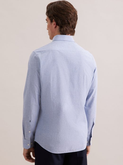 Herren Leinenhemd - Slim Fit