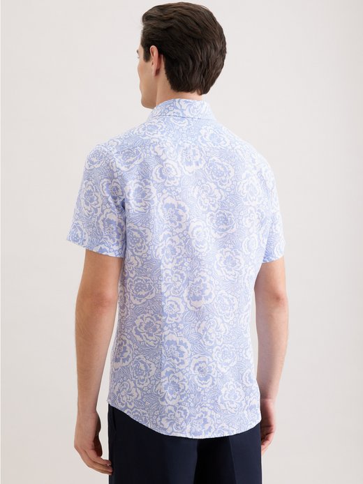 Herren Leinenhemd - Slim Fit