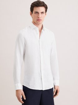 Herren Leinenhemd - Slim Fit