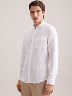 Herren Leinenhemd - Slim Fit