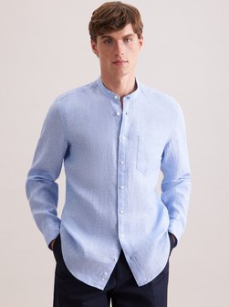 Herren Leinenhemd - Slim Fit