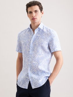 Herren Leinenhemd - Slim Fit