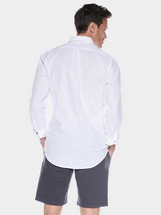 Herren Leinenhemd - Tailored Fit
