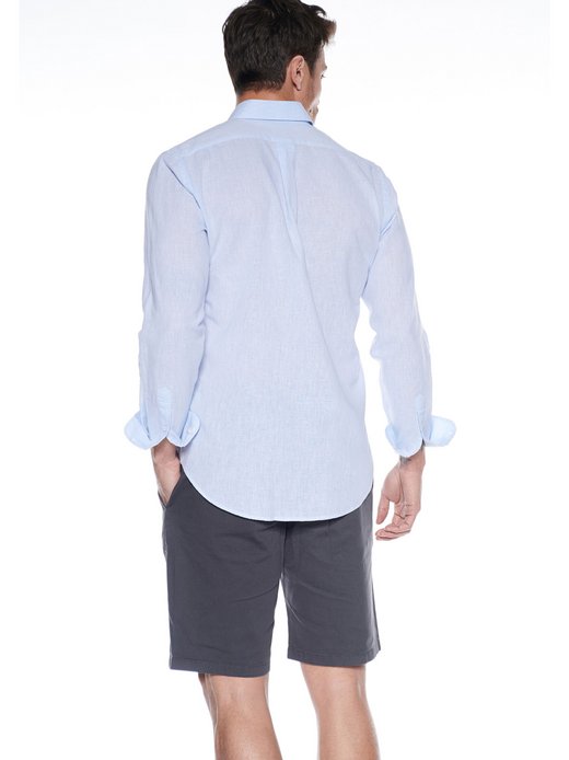 Herren Leinenhemd - Tailored Fit