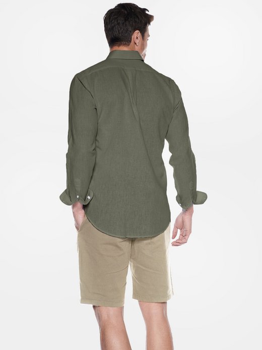 Herren Leinenhemd - Tailored Fit