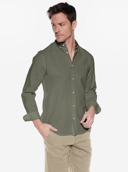 Herren Leinenhemd - Tailored Fit