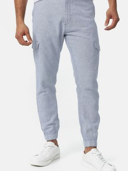 Artikelbild Herren Leinenhose - Booth von Indicode in hellblau uni