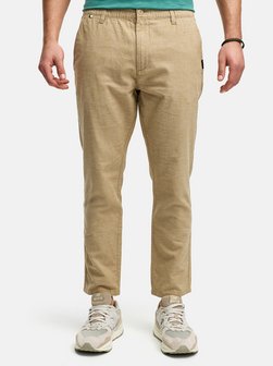 Artikelbild Herren Leinenhose - INNandos von Indicode in beige sand uni