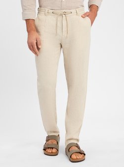 Artikelbild Herren Leinenhose - Mauro von Nils Sundström in beige uni