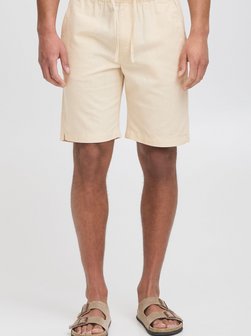 Artikelbild Herren Leinenshorts - IDPassa von Indicode in beige uni