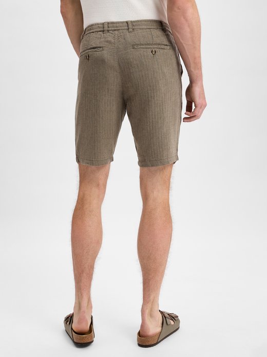 Herren Leinenshorts