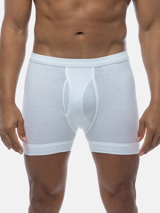 Herren Long Short / Pant - 10er Pack Feinripp