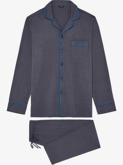 Artikelbild Herren Long Sleepwear  -  Samena von HOM in grau uni