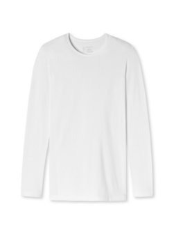 Artikelbild Herren Longsleeve  -  95/5 Originals von Schiesser in weiß uni