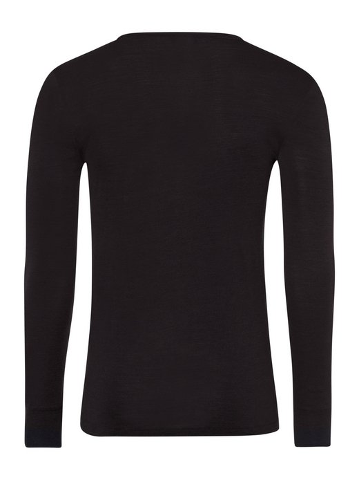 Herren Longsleeve  -  Woolen Silk