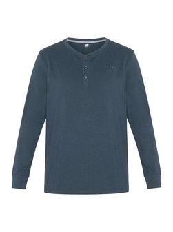 Artikelbild Herren Longsleeve von Polo Sylt in marine blau uni