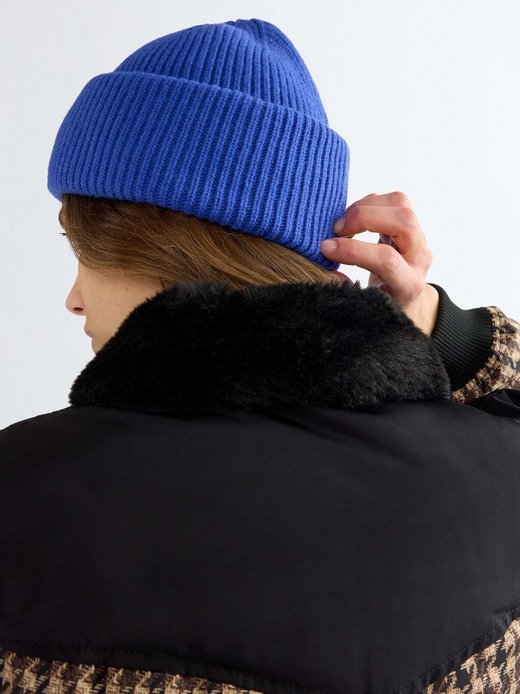 Herren Mütze - Ribbed Wool