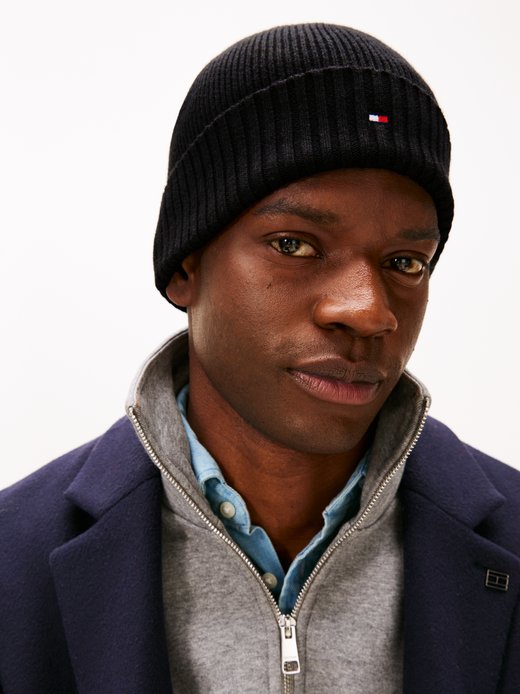 Herren Mütze mit Cashmere-Anteil
