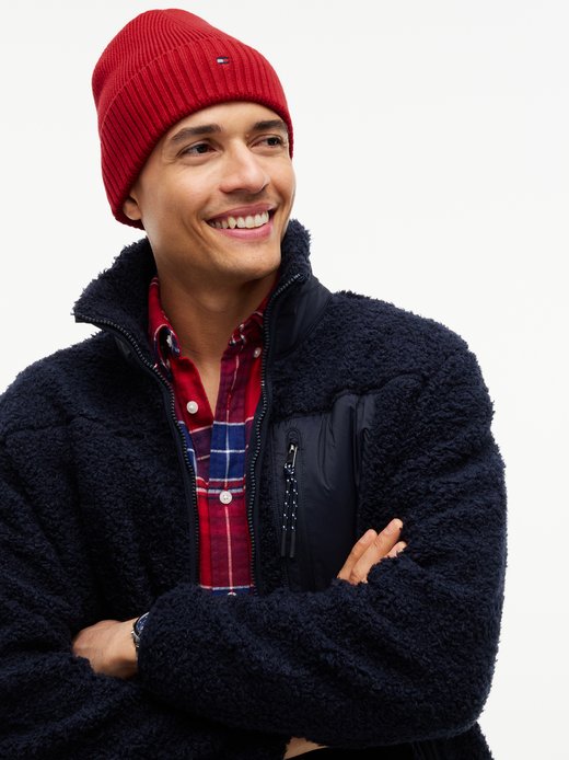 Herren Mütze mit Cashmere-Anteil