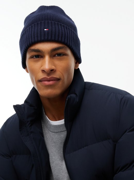 Herren Mütze mit Cashmere-Anteil