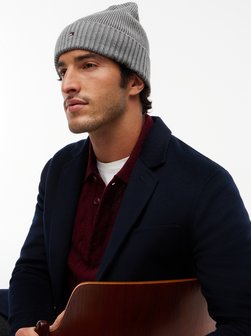 Herren Mütze mit Cashmere-Anteil
