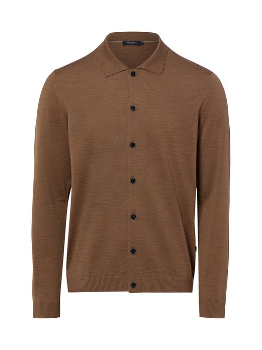 Herren Merinowoll-Strickjacke