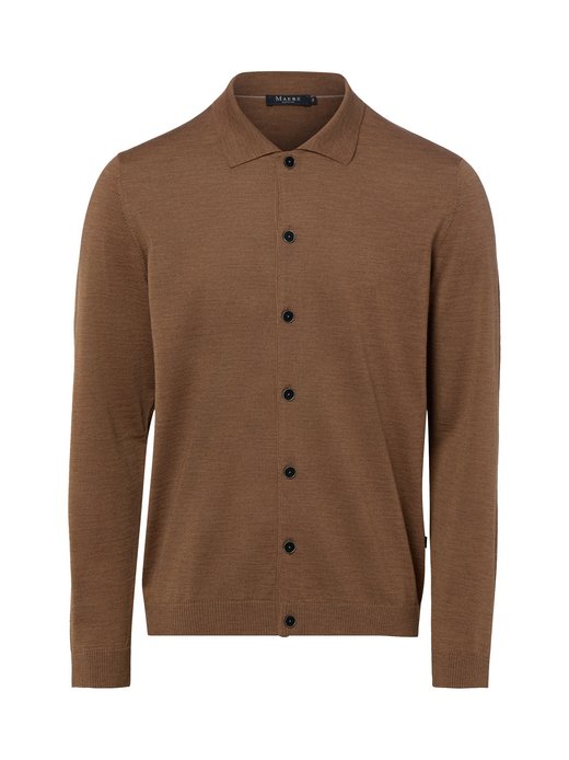 Herren Merinowoll-Strickjacke