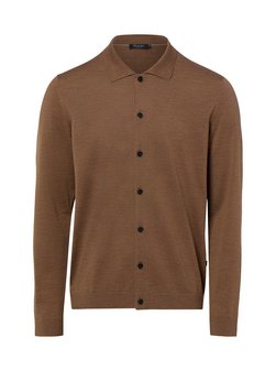 Herren Merinowoll-Strickjacke