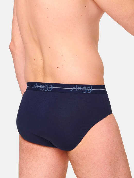 Herren Midi Slips im 4er-Pack