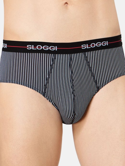 Herren Midi Slips im 4er-Pack