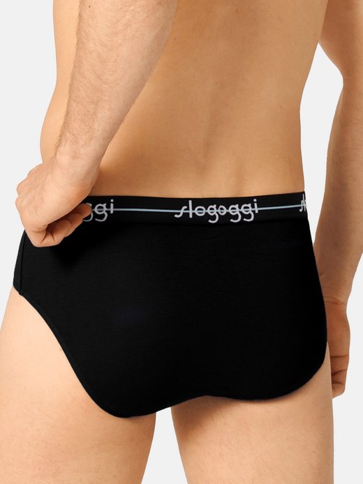 Herren Midi Slips im 4er-Pack