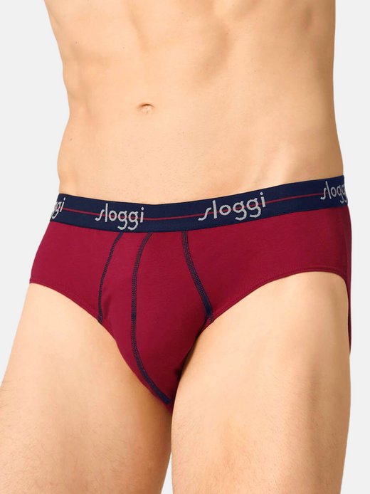 Herren Midi Slips im 4er-Pack