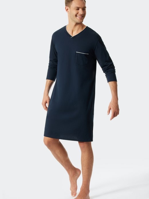 Herren Nachthemd  -  Fine Interlock