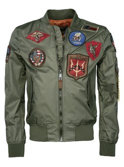 Artikelbild Herren Nylonjacke von Topgun in oliv uni