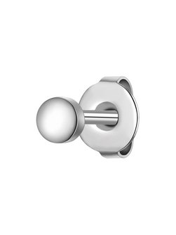 Artikelbild Herren Ohrstecker von True Rebels in silber uni