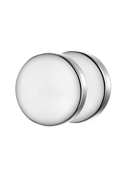 Artikelbild Herren Ohrstecker von True Rebels in silber uni