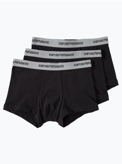 Artikelbild Herren Pants - Parigamba im 3er-Pack von Emporio Armani in schwarz uni