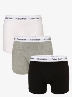 Artikelbild Herren Pants im 3er-Pack von Calvin Klein in schwarz grau uni