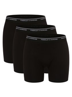 Artikelbild Herren Pants im 3er-Pack von Finshley & Harding in schwarz uni