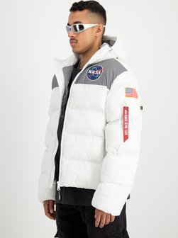 Artikelbild Herren Parka & Winterjacke von Alpha Industries in weiß uni