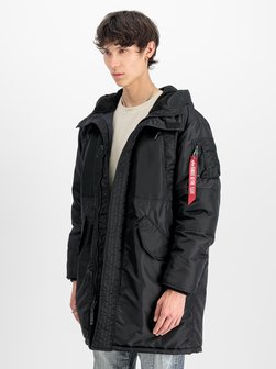 Artikelbild Herren Parka & Winterjacke von Alpha Industries in schwarz uni
