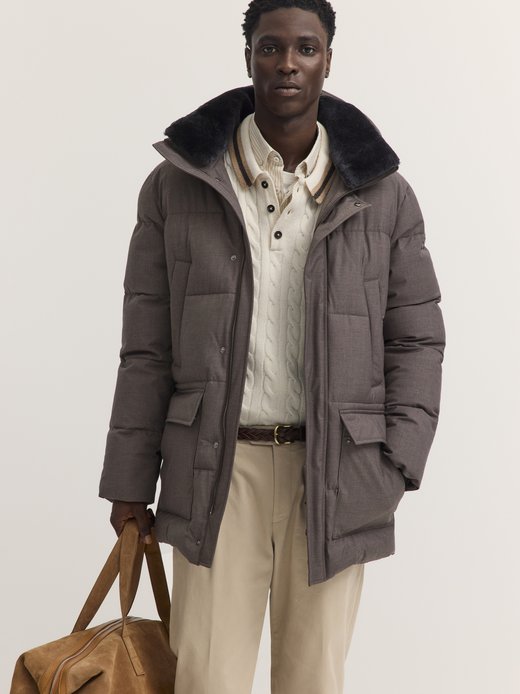 Herren Parka