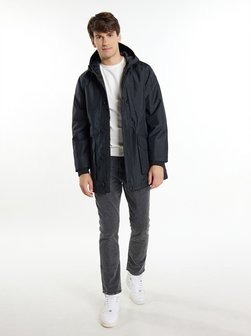 Artikelbild Herren Parka von Mo in schwarz uni