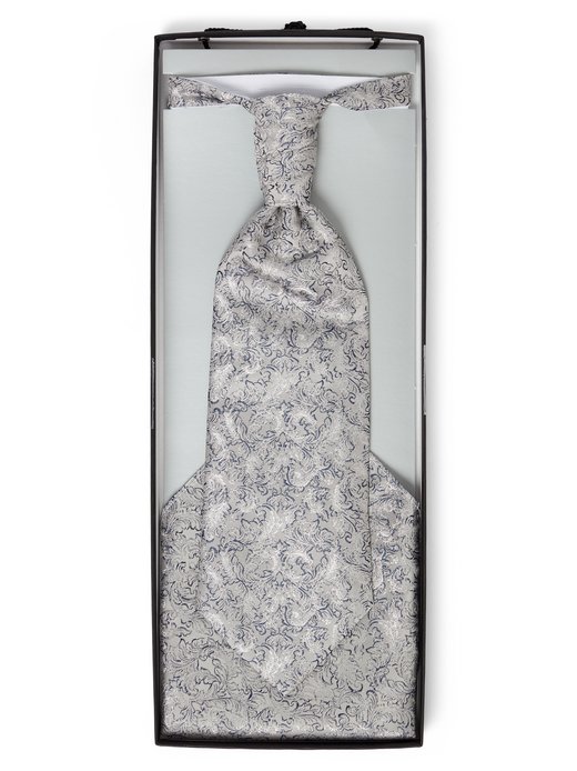 Herren Plastron mit Einstecktuch